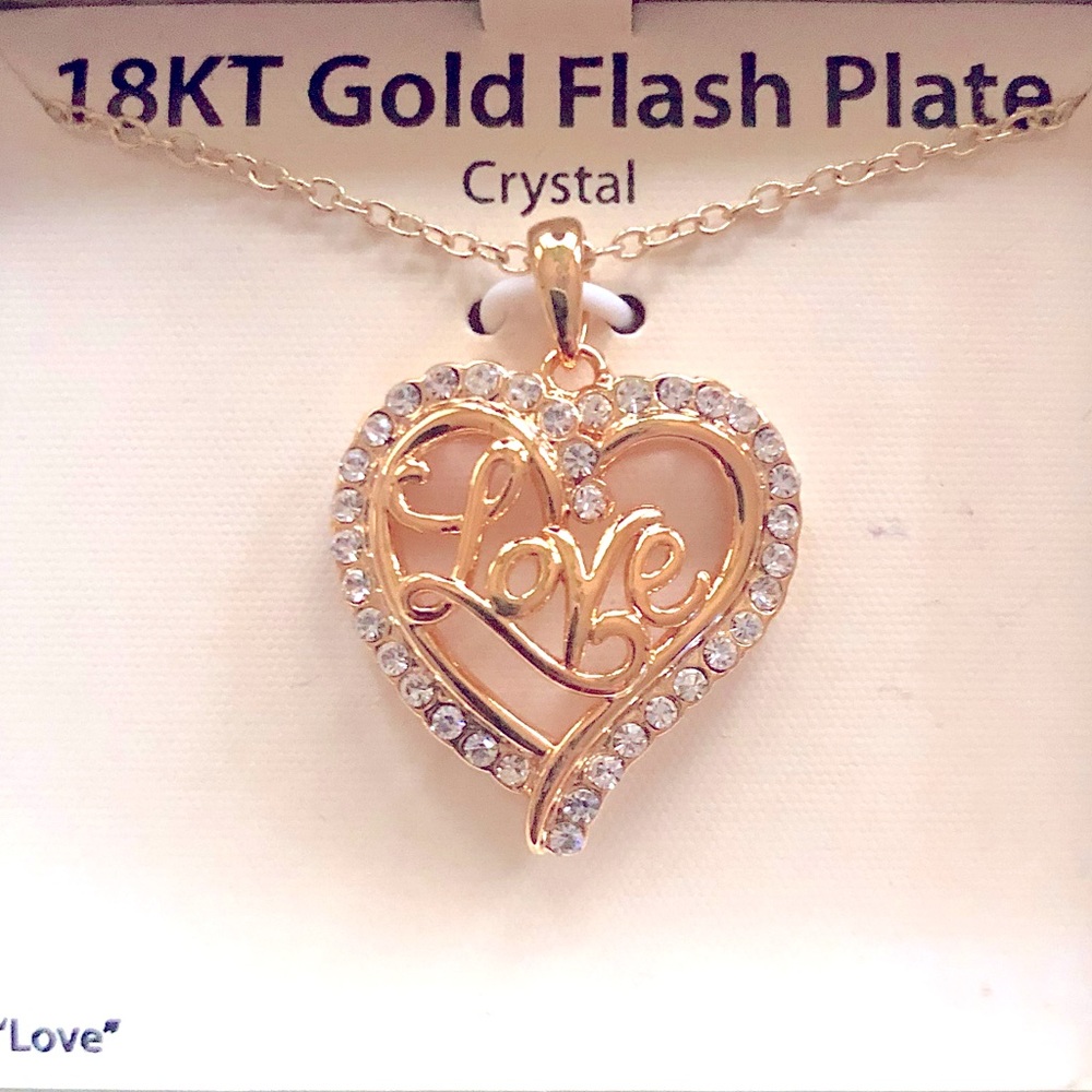 Heart CZ Fashion Necklace